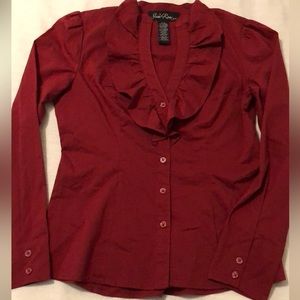 Ruffle blouse size M(7/8)